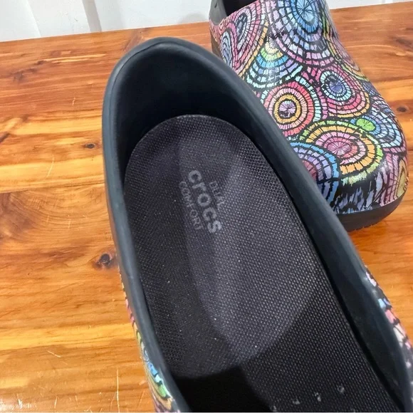 CROCS Neria Pro II Graphic Print Slip-On Work Nurse Clog - Picture 5 of 7